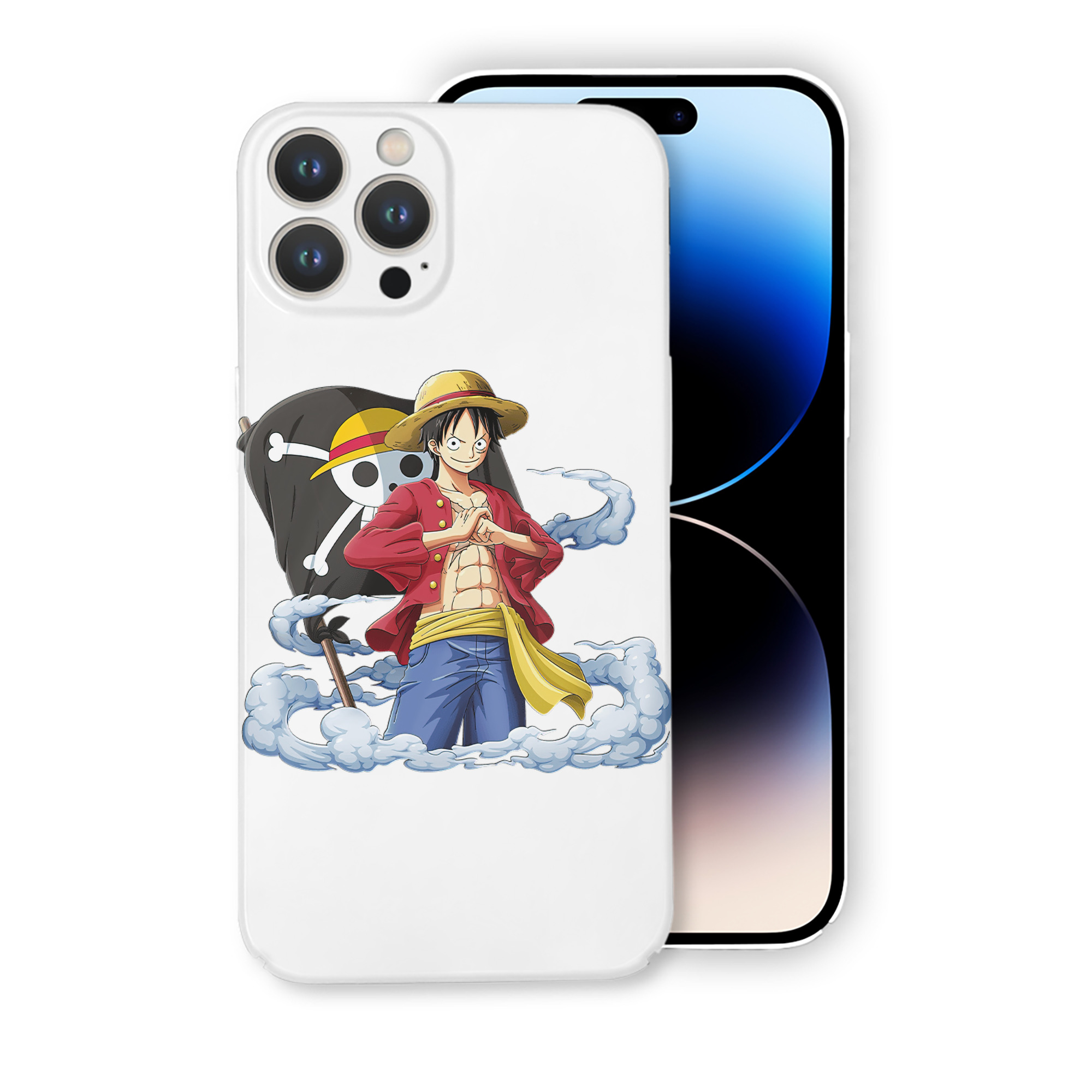 （画像用） ワンピース モンキー・D・ルフィ ONE PIECE Monkey D. Luffy 【iPhone 14シリーズ対応】ハードケース